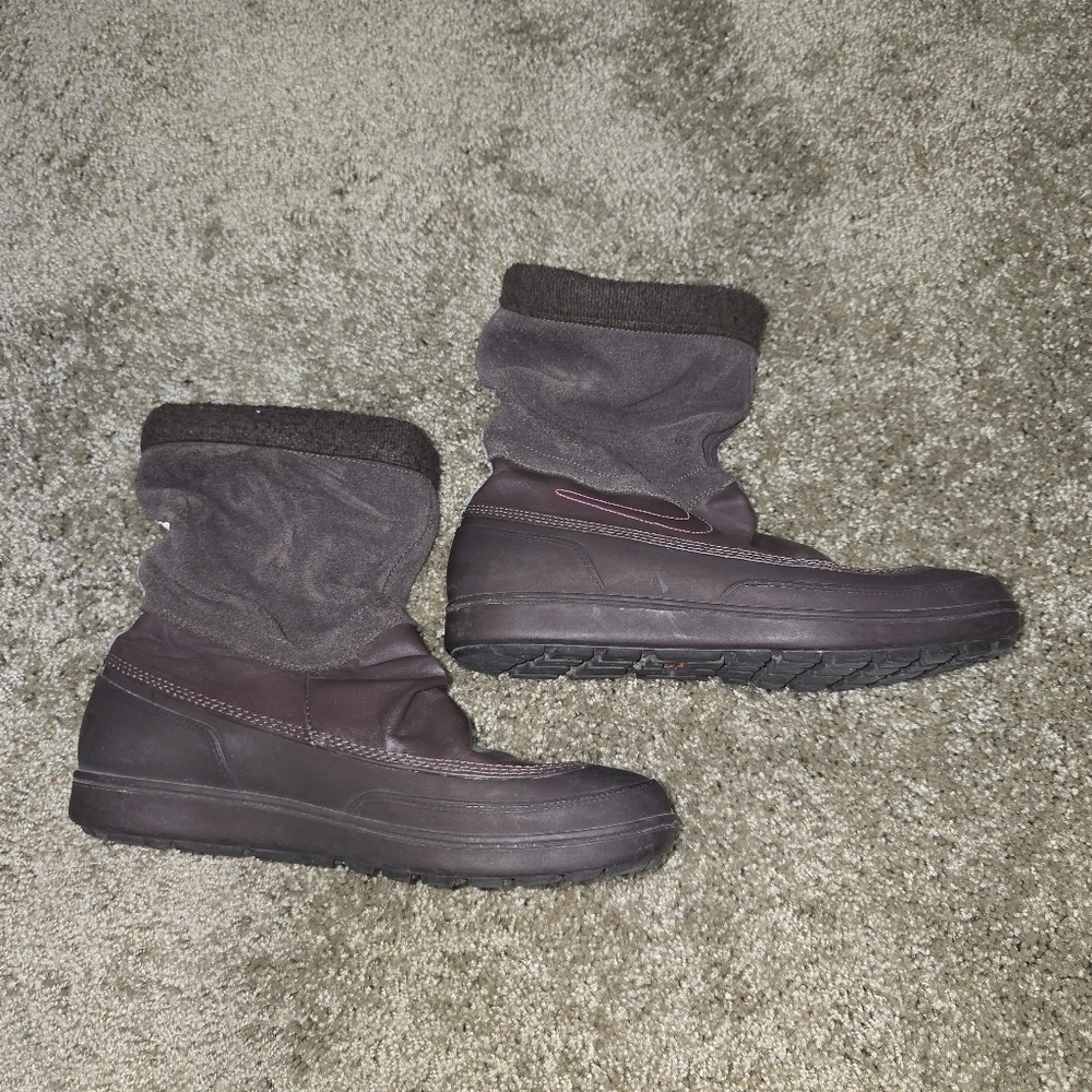 Nike Aegina Kozaki Mid ACG brown slouch sneaker boot size 7